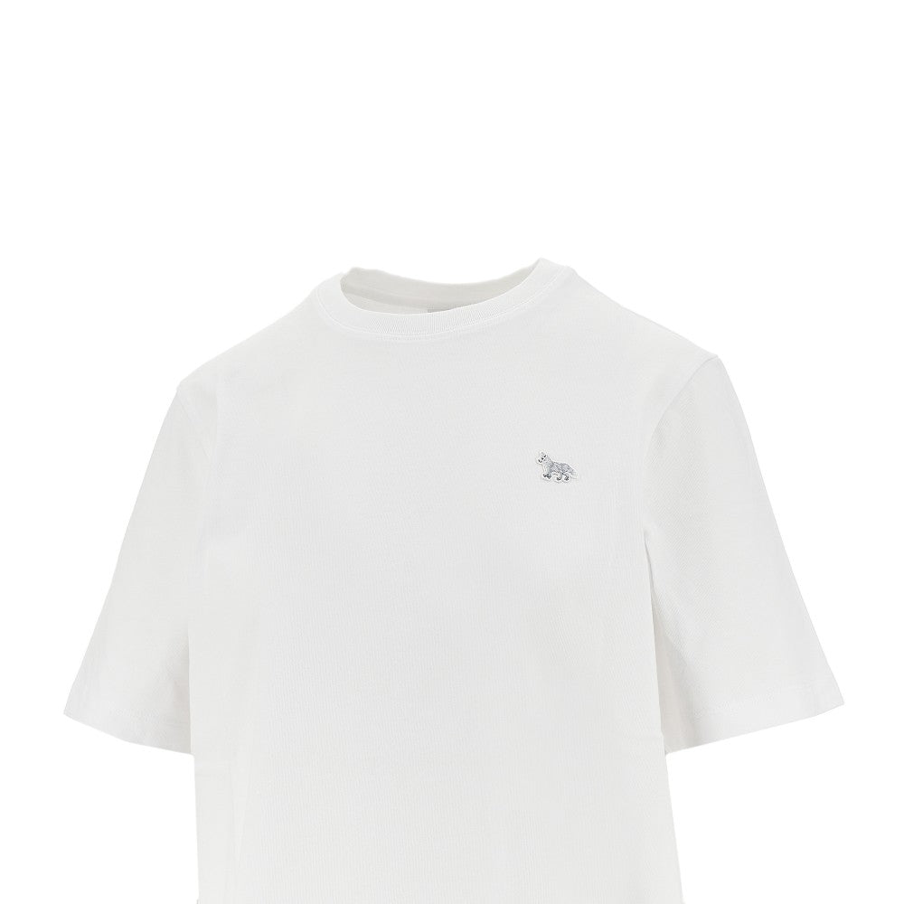baby fox patch comfort fit t-shirt