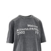 maison kitsuné paris 2002 print t-shirt