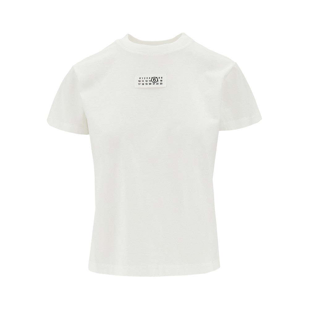 MM6 XS logo label t-shirt
