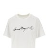 calligraphic print t-shirt