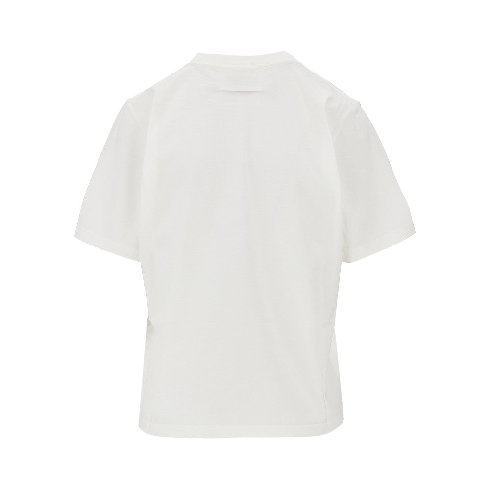 calligraphic print t-shirt
