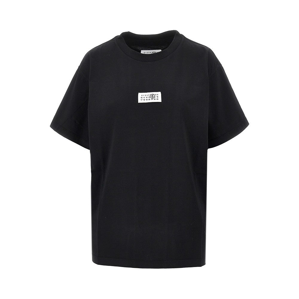 numeric logo label t-shirt