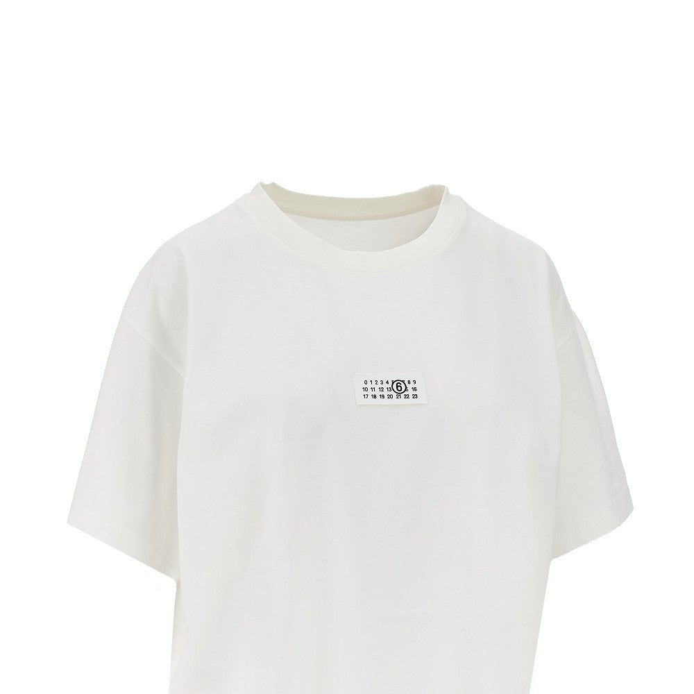 numeric logo label t-shirt