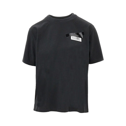 MM6 M trompe loeil print label t-shirt