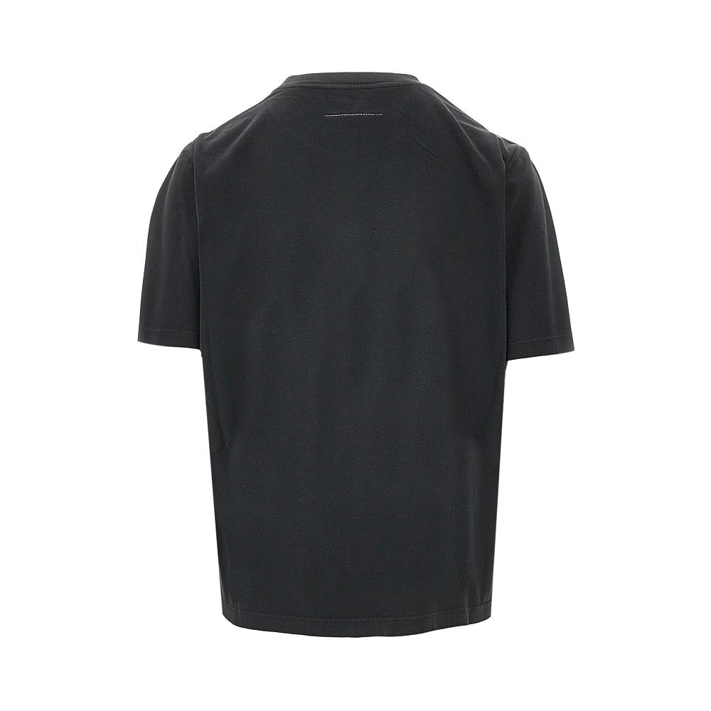 MM6 M trompe loeil print label t-shirt