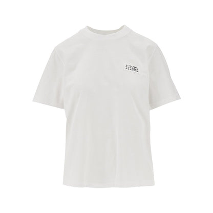 MM6 S trompe loeil print label t-shirt