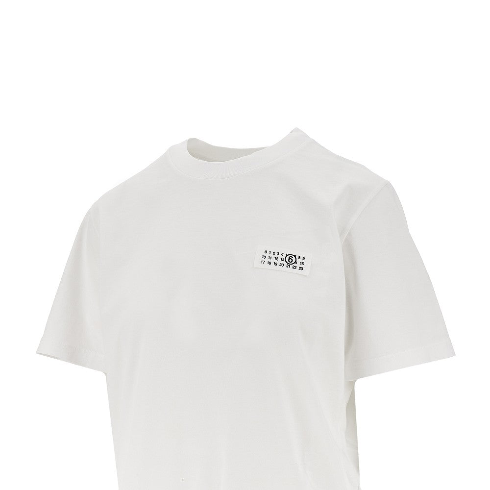 MM6 S trompe loeil print label t-shirt