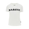 flocked print t-shirt