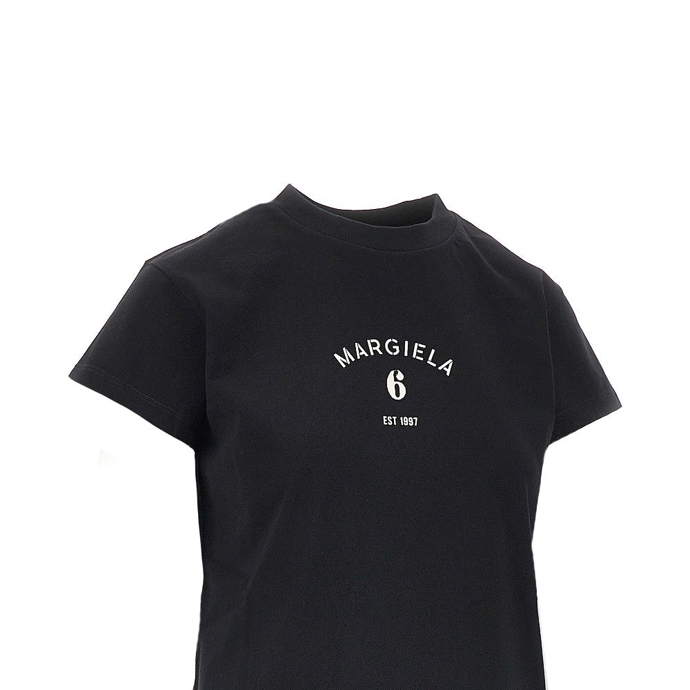 MM6 M logo print jersey t-shirt