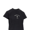 logo print jersey t-shirt