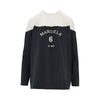 jersey t-shirt with mesh insert