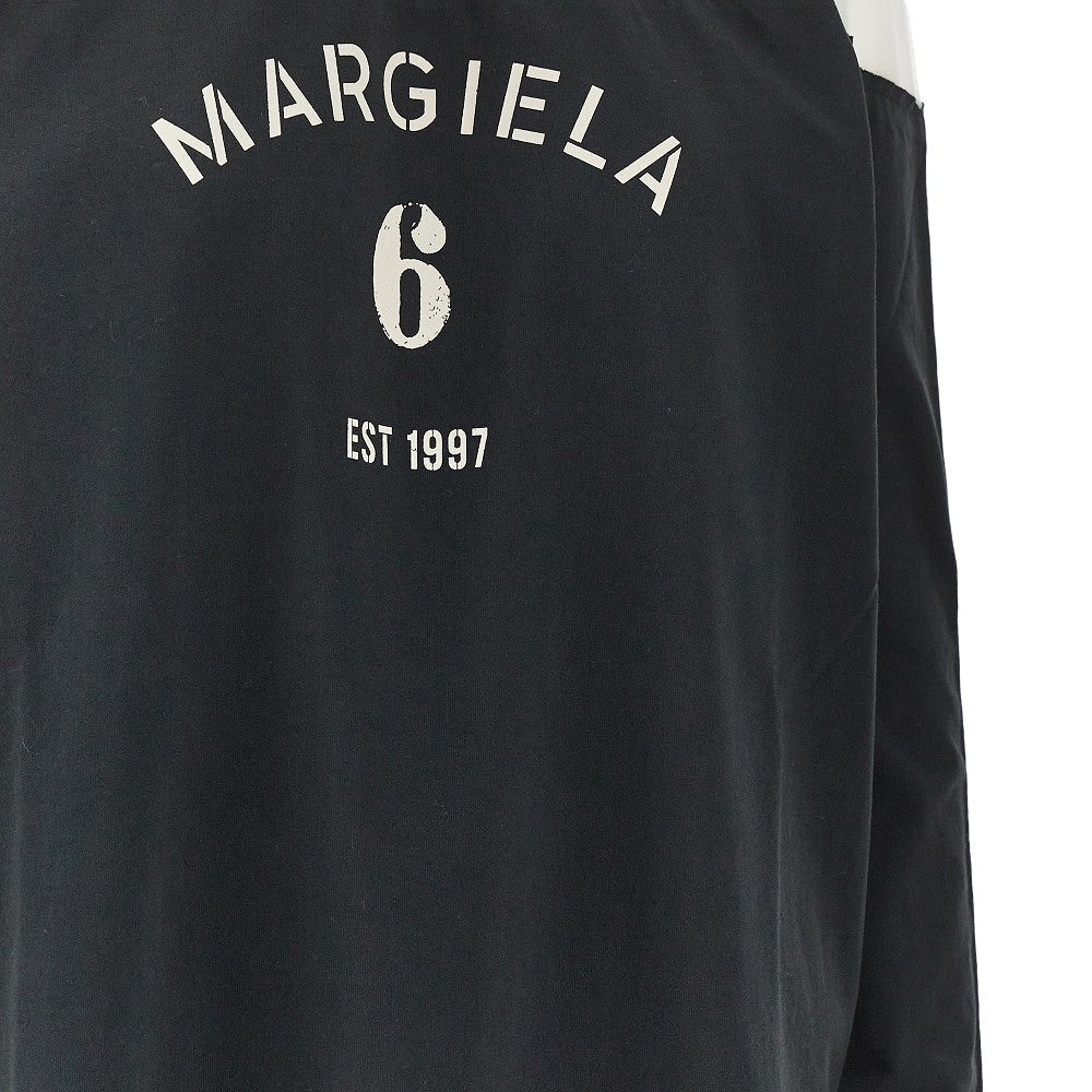 jersey t-shirt with mesh insert