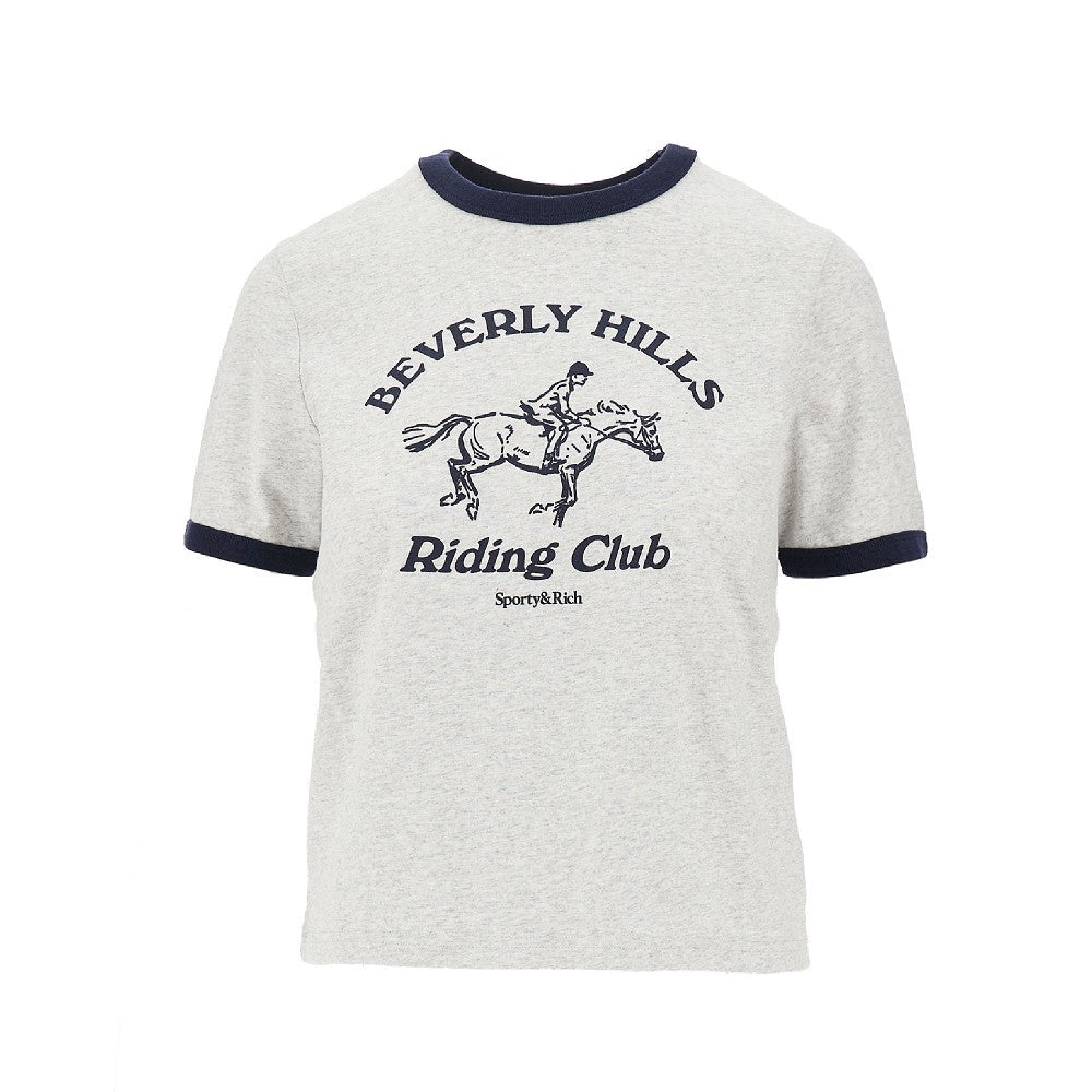 SPORTY AND RICH L bh riding club t-shirt