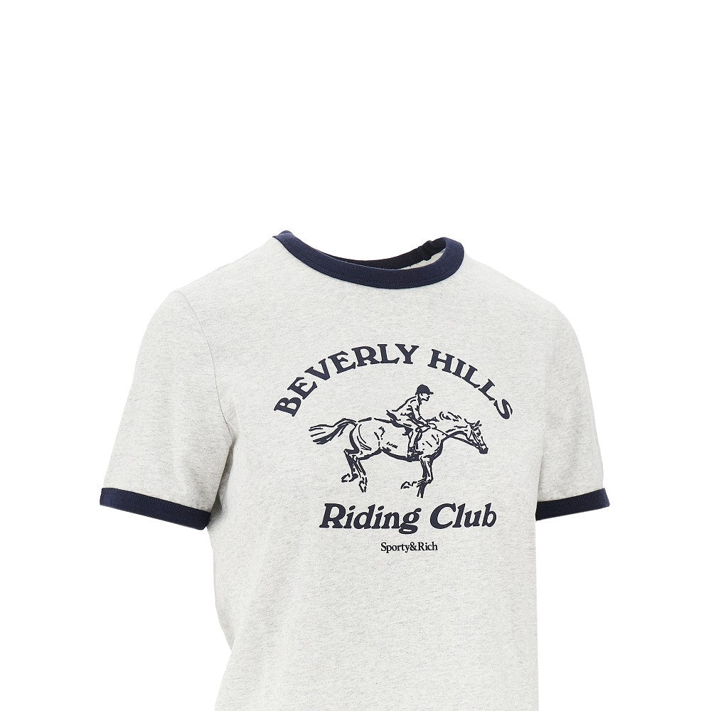 SPORTY AND RICH L bh riding club t-shirt