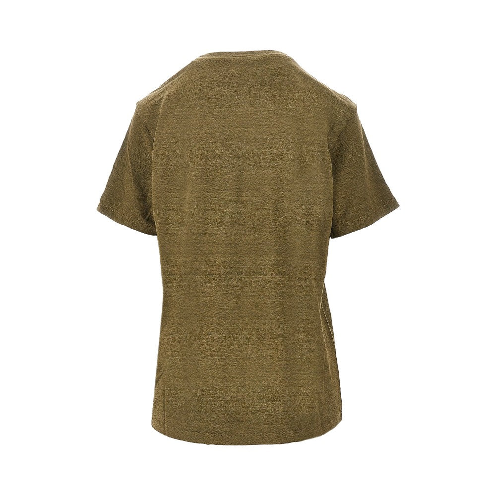 ISABEL MARANT ETOILE XS zewel linen t-shirt