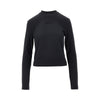long-sleeved gros grain t-shirt
