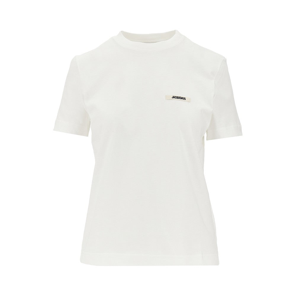 gros grain cotton t-shirt
