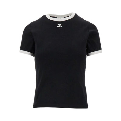 cotton t-shirt with contrasting trims