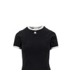 cotton t-shirt with contrasting trims