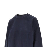 EA BODYWEAR L embossed logo motif crewneck sweatshirt