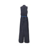 lightweight denim jumpsuit with belt