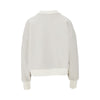 lurex jersey sweatshirt with logo