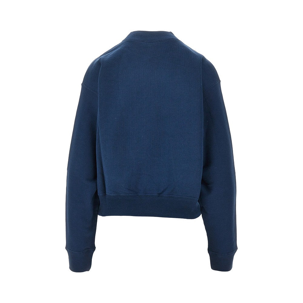 logo patch sweatshirt