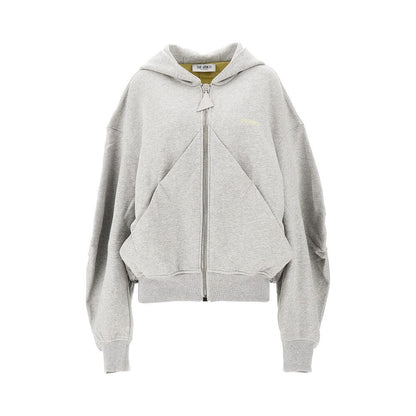 THE ATTICO 40 full-zip cotton hoodie
