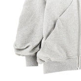 THE ATTICO 40 full-zip cotton hoodie
