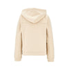 cotton-blend full-zip hoodie