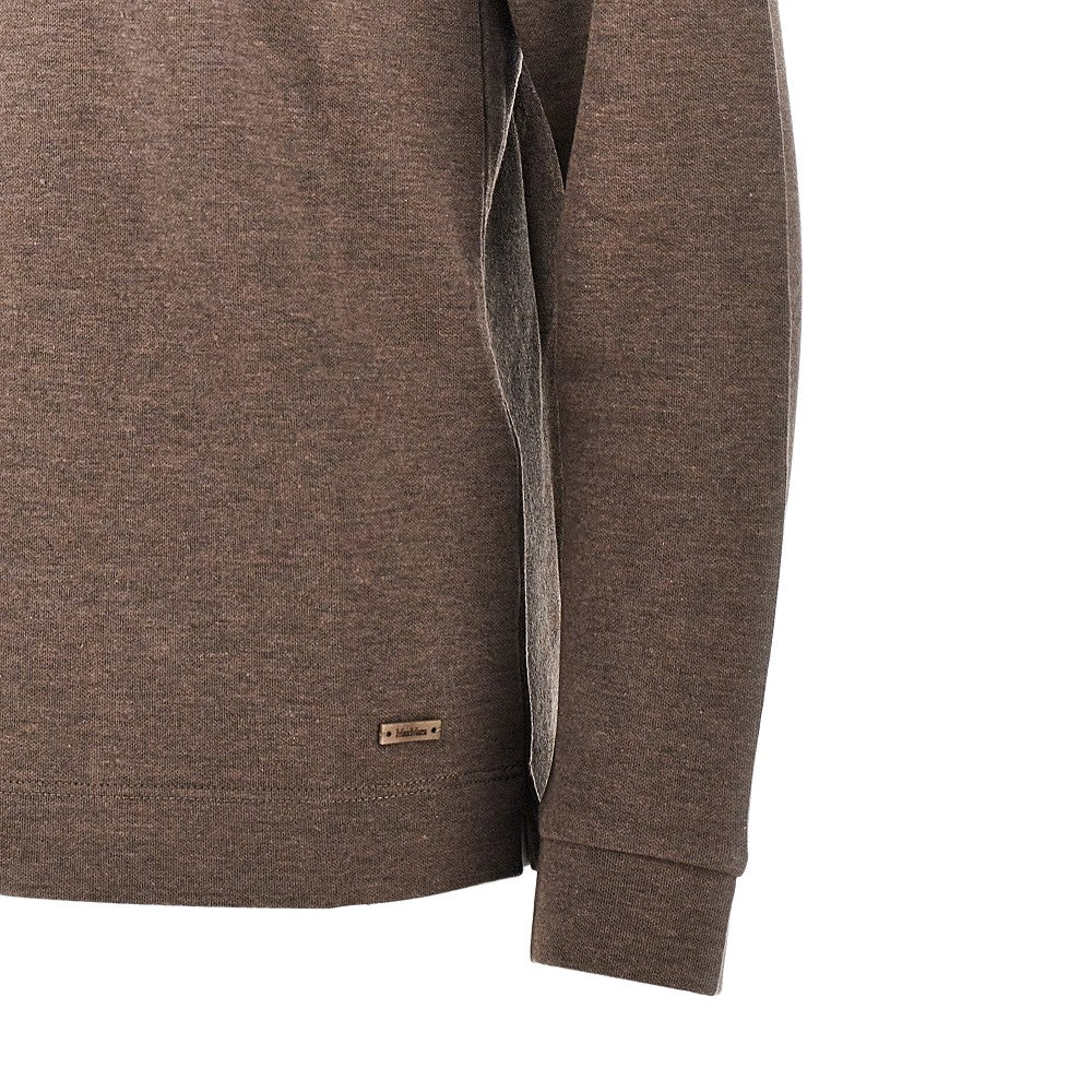 MAX MARA S silk-blend hoodie
