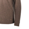 silk-blend hoodie