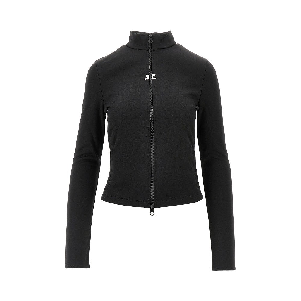 COURREGES L technical interlock track jacket