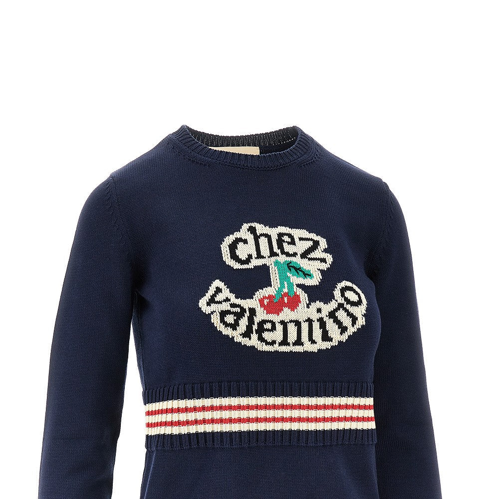 VALENTINO S chez valentino inlay sweater