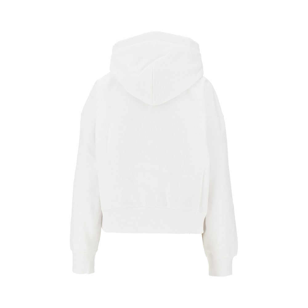 GUCCI XS embossed interlocking gg hoodie