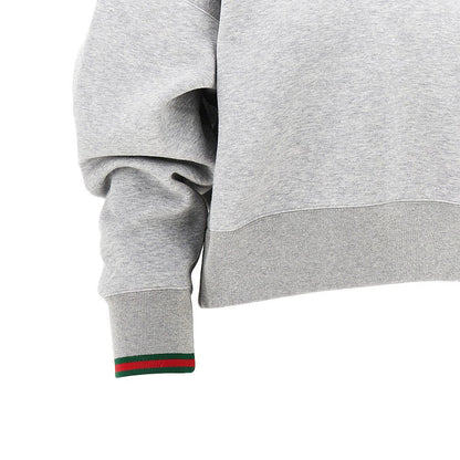 GUCCI XS v-neck sweatshirt with web trims