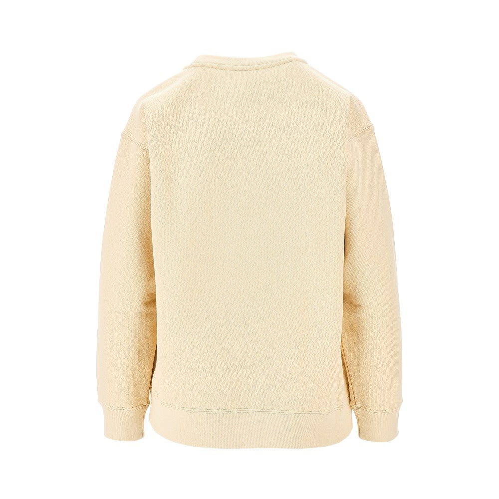 VALENTINO S chez valentino embroidery crewneck sweatshirt