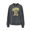 cotton t-shirt with tiger print