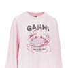 jersey t-shirt with crab print