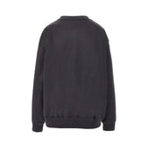 GANNI S bear print crewneck sweatshirt