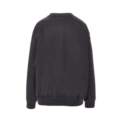 GANNI S bear print crewneck sweatshirt