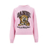 tiger inlay wool blend sweater