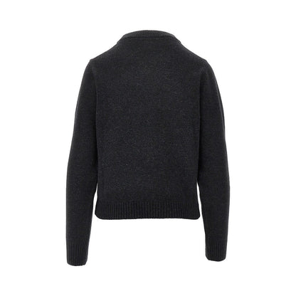 GANNI XS bunny intarsia wool blend sweater