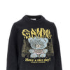 forest teddy wool-blend sweater