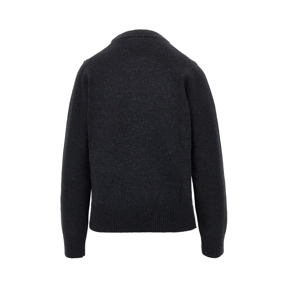 forest teddy wool-blend sweater