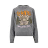 forest teddy wool-blend sweater