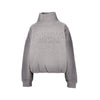 cotton sweatshirt with logo print