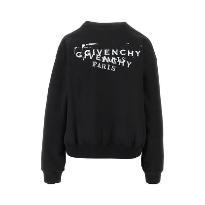 GIVENCHY S givenchy stamp print crewneck sweatshirt