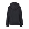 flocked logo hoodie