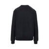 crewneck sweatshirt with logo embroidery